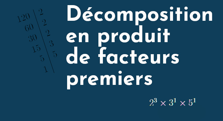 Décomposition en produit de facteurs premiers sous LaTeX avec Python