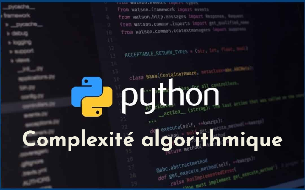 complexité algorithmique python