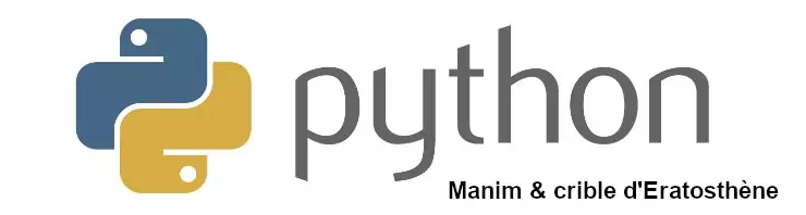 manim crible ératosthène python