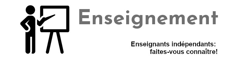 Enseignants indépendants de France: faites-vous connaître