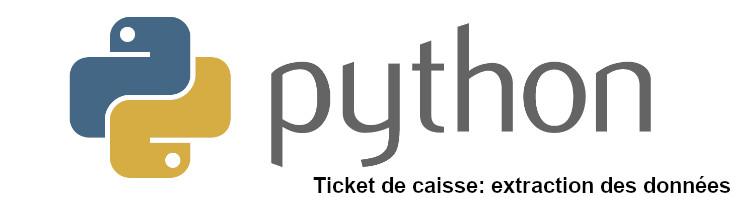 Ticket de caisse et Python: extraire les données