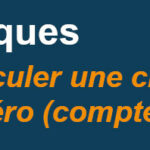 Comment calculer la clé d’un numéro (sécurité sociale, compte bancaire,…)