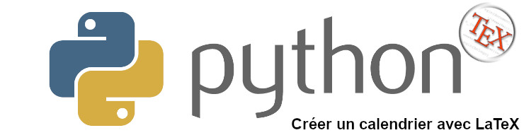 Créer un calendrier à l’aide de Python et de LaTeX