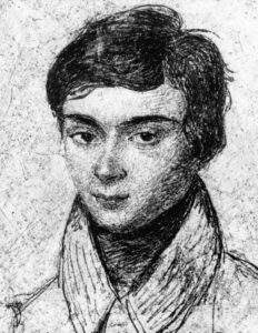 Évariste Galois, croquis d'origine