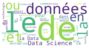 nuage de mots Python