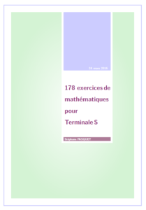 178 exercices de mathématiques pour la terminale S