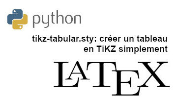 tikz tabular latex package