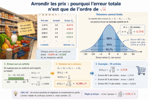courses théorème central limit