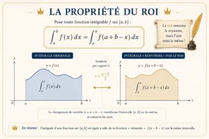 propriété du roi et calcul d'intégrales