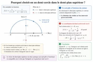 calcul intégrale théorème des résidus